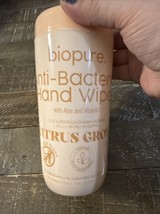 Biopure Anti Bacterial Hand Wipes Citrus Grove - $553.74 MXN