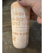Biopure Anti Bacterial Hand Wipes Citrus Grove - $556.43 MXN