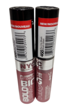2x NYC 468 Big City Blush Big Bold Plumping Lip Gloss NEW SEALED - $363.21 MXN