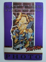 Skid Row Backstage Pass Original 1992 Slave To The Grind Tour Hard Rock Purple - $19.00