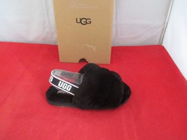 UGG Toddler Fluff Yeah Slides $65 - US Size 11 - Black - #776 - £32.04 GBP