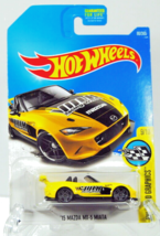 Hot Wheels Mattel 2015 HW Speed Graphics 9/10 &#39;15 Mazda MX-5 Miata 80/36... - £5.02 GBP