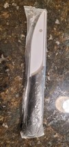 Tupperware E-Series Steak Knife Stainless Steel Kitchen Tool White Sheat... - $39.95