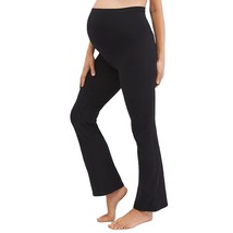 Motherhood Maternity Womens 2X Black High Waisted Flare Leg Yoga Pants N... - $472.49 MXN
