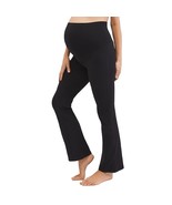 Motherhood Maternity Womens 2X Black High Waisted Flare Leg Yoga Pants N... - $33.60 CAD