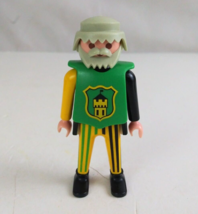 1993 Geobra Playmobile Medieval Castle Trumpeter 2.75&quot; Toy Figure Only - £5.33 GBP