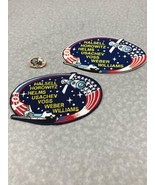 Nasa STS-101 Space Shuttle Atlantis Souvenir Bundle Patch Pin Sticker KG - €8,45 EUR