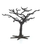 Lenox Halloween Black Ornament Tree Matte Finish Metal Spooky 13 1/2&quot; RARE NEW - £114.02 GBP