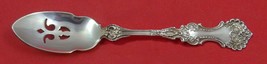 Pompadour by Whiting Sterling Silver Olive Spoon Pierced 5 3/4&quot; Custom Made - £54.60 GBP