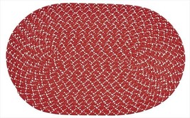 Better Trends BRSSR58R Sun Splash Braided Rug, Red - 5 in. - $159.50