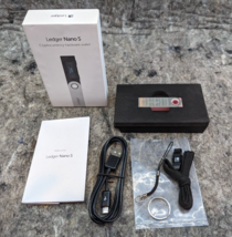 New Ledger Nano S Cryptocurrency Bitcoin Hardware Wallet - Pink - Tested/Works - £50.99 GBP