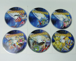 DVD Saint Seiya Knights of the Zodiac Volumes 5 6 8 11 &amp; 12 DISCS ONLY Some Wear - £15.88 GBP