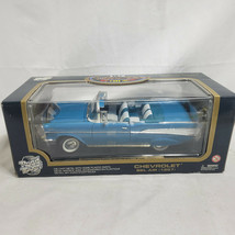 Road Tough 1957 Chevy Bel Air Convertible 1:18 Scale Diecast Blue - $36.95