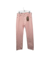 Levis 501 ‘93 Straight Jeans Pink Mens 32x32 NEW *A Couple Flaws - $39.60