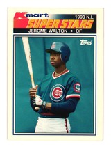 1990 Topps Kmart Super Stars #7 Jerome Walton Chicago Cubs - £1.56 GBP