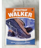 Yaktrax Walker Light Duty Traction Cleats for Winter Safety - Unisex Siz... - £13.40 GBP