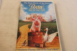 Babe: Pig in the City (VHS, 1999, Clamshell, James Cromwell, Steve Martin - £11.95 GBP