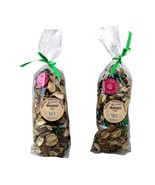 2 Pack Mango Potpourri Bowl Vase Filler Home Décor Fresh Scent Bathroom ... - $11.87