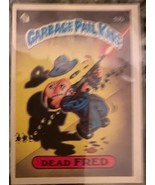 Garbage Pail Kids Series Two (1985) - 57b dead FRED (Near Mint) SKU067  - $527.55 MXN