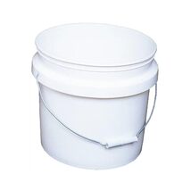 Leaktite Pail Plastic WHT 3.5GAL - $33.81 CAD