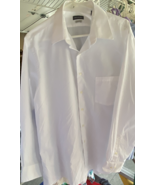 Men&#39;s VAN HEUSE Dress Shirt Cotton REGULAR Fit Long Sleeve White 16 1/2-... - $27.34 CAD