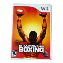 Showtime Championship Boxing Video Game (Nintendo Wii, 2007) *Tested and Works - £4.70 GBP