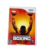 Showtime Championship Boxing Video Game (Nintendo Wii, 2007) *Tested and... - $5.99