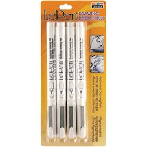 Le Pen Technical Drawing Set 4 Per Pkg .05mm, .1mm, .5mm, .8mm Black - $651.67 MXN