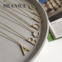 Rling silver name pendant necklace 26 english alphabet cursive nameplate necklace women thumb200