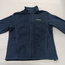 Columbia XM6354 Men's Blue Granite Mountain Fleece Jacket Full Zip Size Small image 12