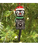 Black Kit Cat Klock clock Christmas Tree Ornament - $27.34 CAD