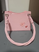 Pink Wood Purse Plant Holder  6&quot;x=&quot;x4 1/2&quot; Tall - $14.84