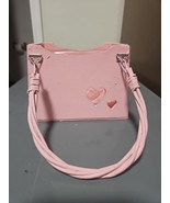 Pink Wood Purse Plant Holder  6"x="x4 1/2" Tall - $14.84