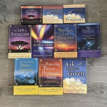 Esther Jerry Hicks 10 Book CD Lot Power Emotions Intent Law Attraction - $87.00