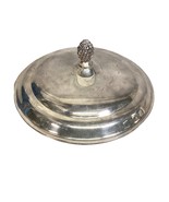 Sheffield Silver Co Pinecone Finial Serving Dish Replacement Lid 7.5&quot;D - $368.72 MXN