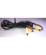 6FT RCA AUDIO VIDEO CABLE YELLOW WHITE RED-6&#39; CORD for DVD VCR TV CAM-SH... - €3,29 EUR