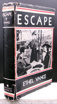 Ethel Vance ESCAPE First Film Tie-in edition 1940 Hardcover Photoplay DJ WWII - £24.34 GBP