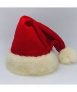 Handmade Rabbit Fur Santa Hat Christmas Bohemian Boho Luxury Shabby Chic... - £52.62 GBP