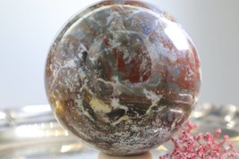 Ozean Jaspis ~Edelstein Kugeln, Massage &amp; Deko, Rock Sphere, Sphere Crystal - £91.08 GBP