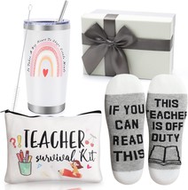 Best Teacher Appreciation Gifts 20 OZ Insulated Tumbler for Women Teacher Gifts  - £29.28 GBP