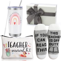 Best Teacher Appreciation Gifts 20 OZ Insulated Tumbler for Women Teache... - £28.13 GBP