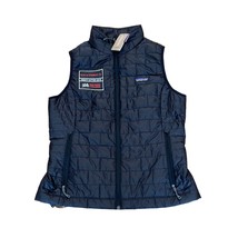 Patagonia Women&#39;s Nano Puff Vest 84247 Black Size Medium Company Logo NWT - £62.92 GBP