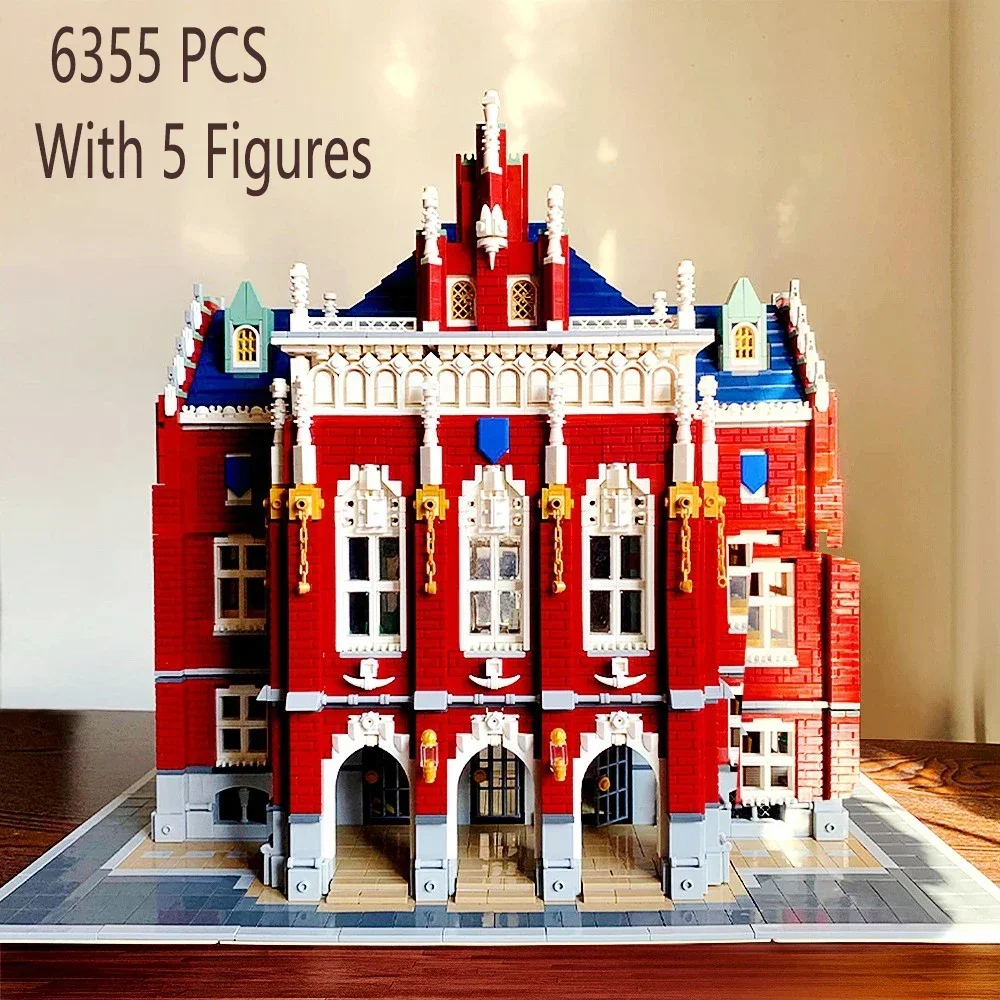 View university 6355pcs moc modular brick building blocks dom modulowy house model kids thumb200