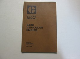 Caterpillar 3406 Vehicular Motore Parti Libro Manuale 70V1-UP Usato OEM - $17.45