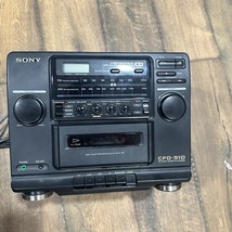 Sony CFD-510 Corded AM/FM CD Radio Cassette Tape Recorder Boombox *Parts* - $18.47