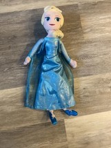 Disney Frozen Princess Elsa 20&#39;&#39;  Doll  Plush /Stuffed - £7.72 GBP