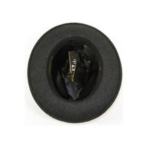 Men Bruno Capelo Hat Australian Wool Fedora EXECUTIVE EX329 Charcoal Gray image 5