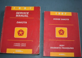 1997 Dodge Dakota Service Réparation Atelier Manuel Set W Corps BK - $60.17