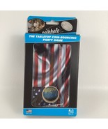 Coin Hole Tabletop Coin Bouncing Party Game Wooden Boards American Flag ... - $33.78 CAD