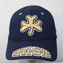 Notre Dame Fighting Irish Hat Top of the World Sample One Size Navy Baseball Cap - £15.63 GBP